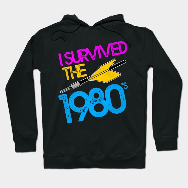 I Survived the 80s / Jarts Missile Game Hoodie by darklordpug